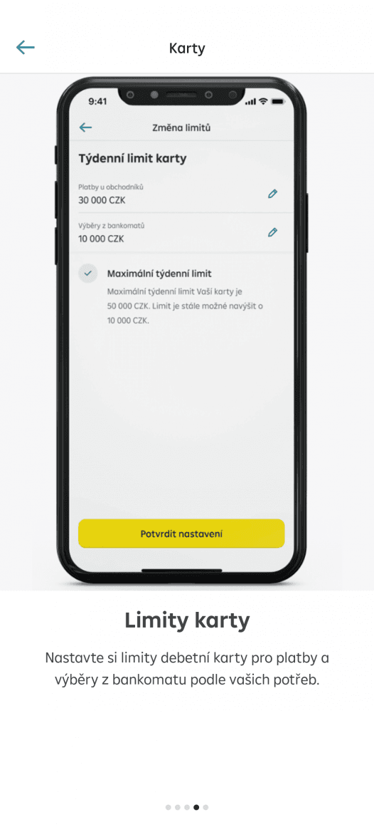 Nová aplikace mobilního bankovnictví Raiffeisenbank. (14. 9. 2022)
