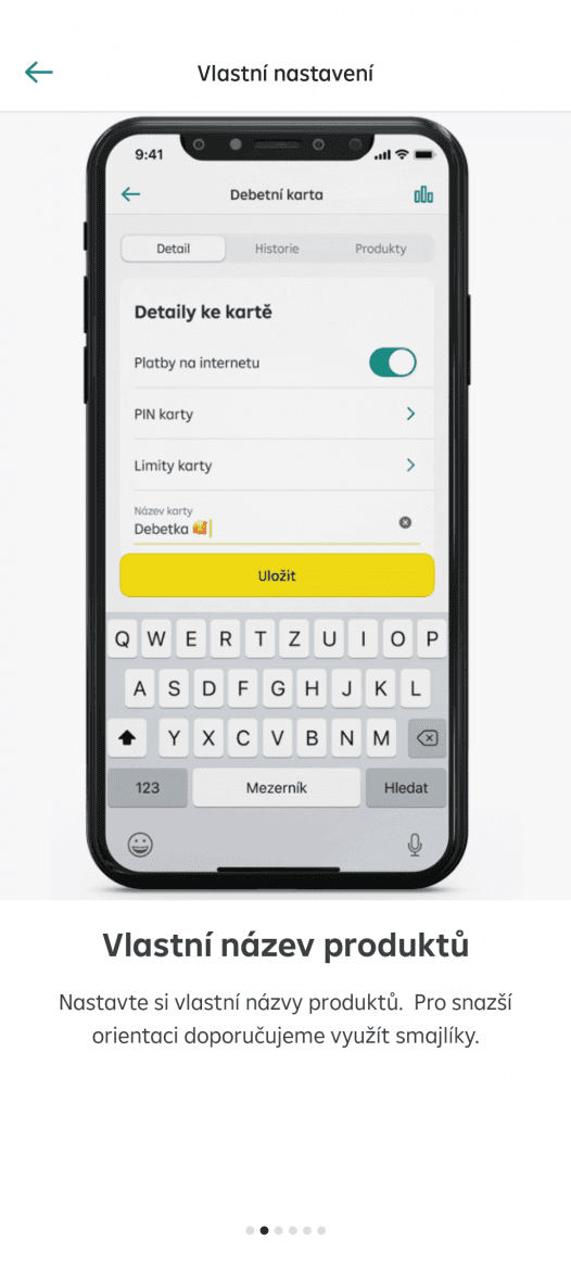 Nová aplikace mobilního bankovnictví Raiffeisenbank. (14. 9. 2022)