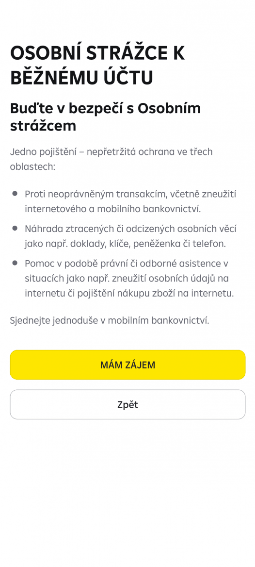 Nová aplikace mobilního bankovnictví Raiffeisenbank. (14. 9. 2022)
