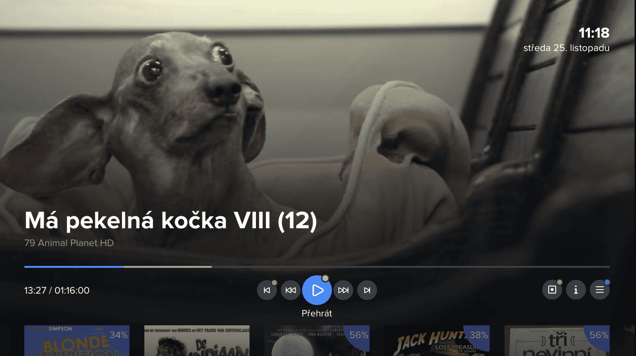 Aplikace Telly pro televizory LG