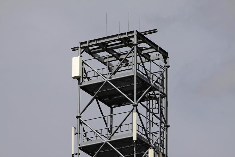 Vysílač multiplexu 4 na Karlovarsku.