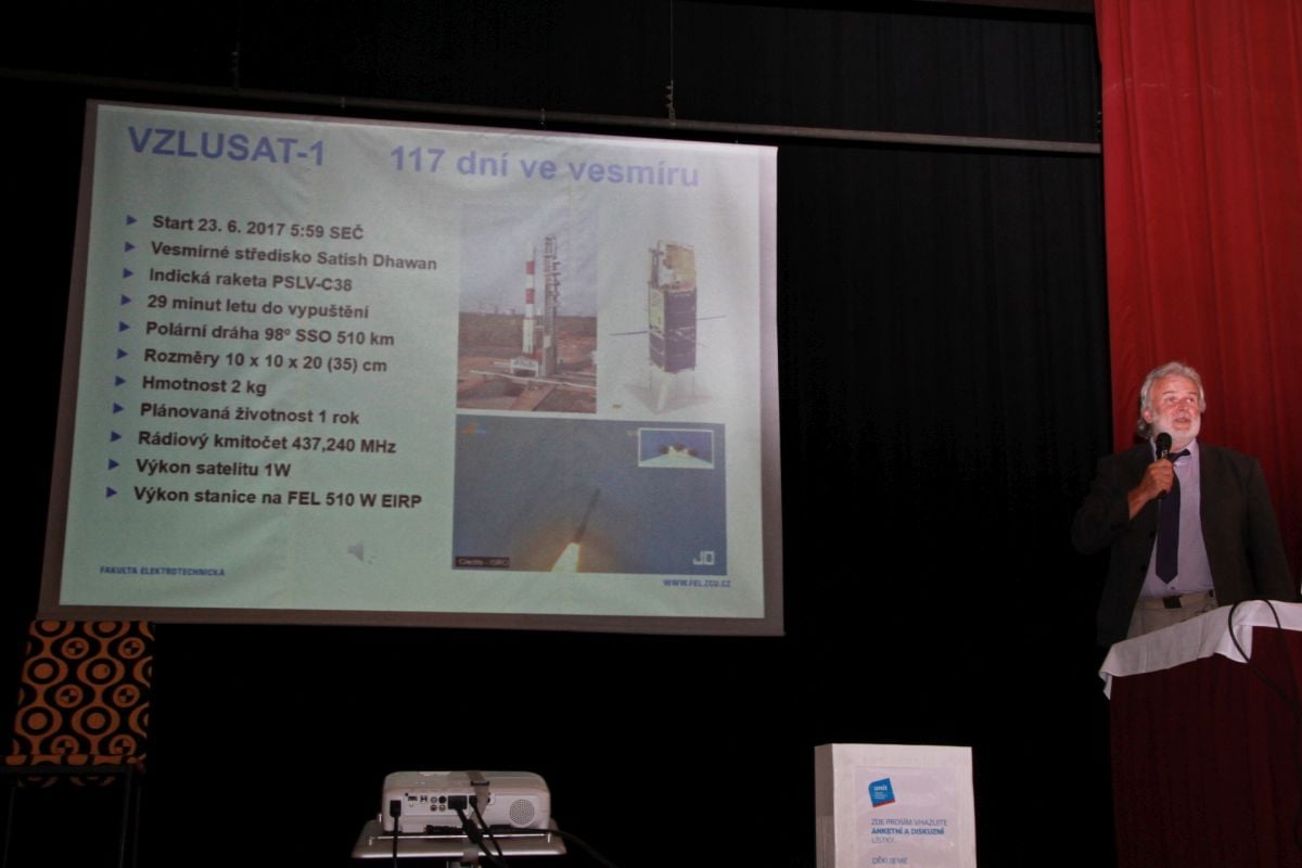 Masopust, Jiří, Západočeská univerzita - česká nanodružice VZLUSAT-1.