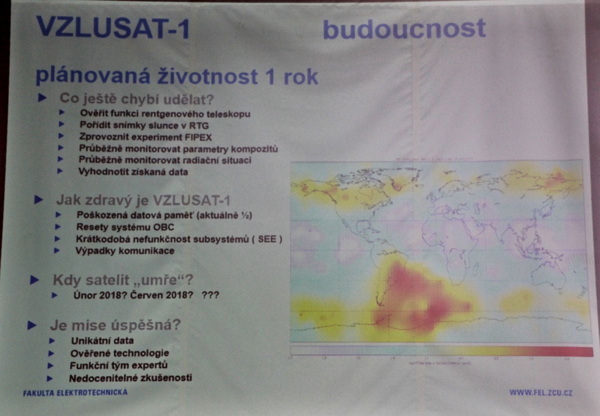 Masopust, Jiří, Západočeská univerzita - česká nanodružice VZLUSAT-1.