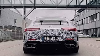 Náhledový obrázek - Elektrifikovaný Mercedes-AMG GT 73 se poprvé objevil na videu. Čeká se výkon až 800 koní