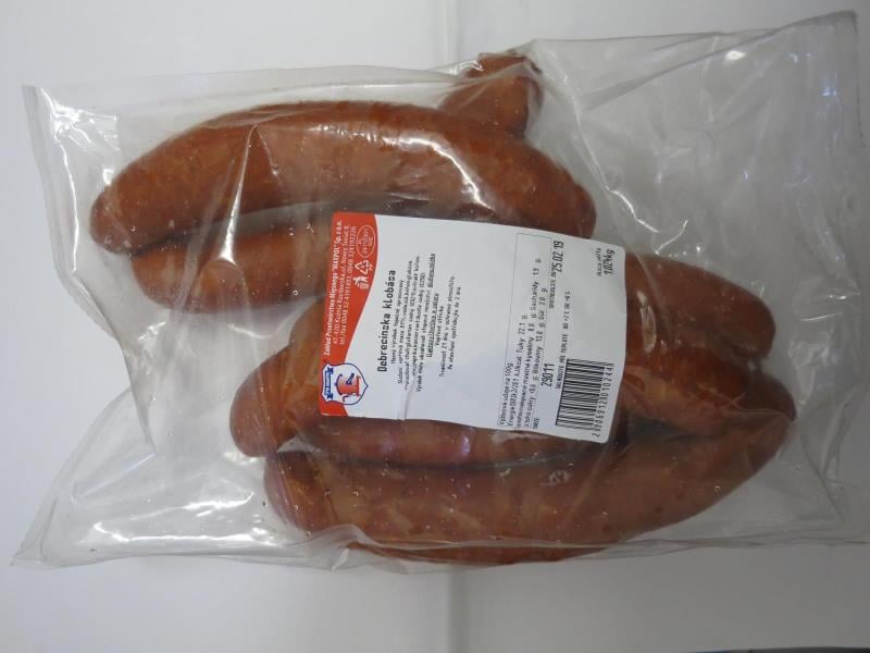 57 nálezů v kategorii nebezpečných potravin. Můj obchod - Potraviny Jamaica, Havířov, DEBRECÍNSKÁ KLOBÁSA. Ve výrobku byla zjištěna ve značném množství přítomnost alergenu - sójové bílkoviny, který nebyl uveden na obale. Potravina může způsobit vážné komplikace lidem alergickým na sóju.