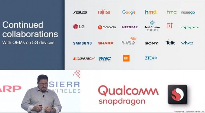 Qualcomm 5G partneři