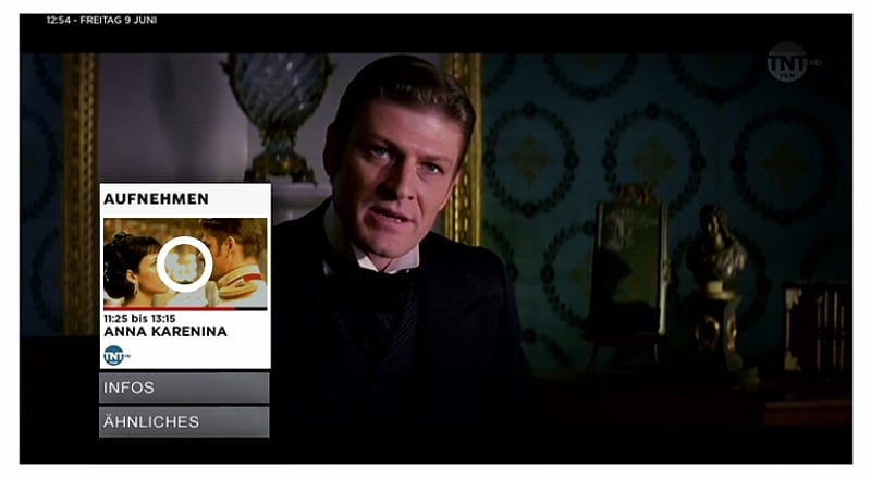 Giga TV - Nahrávání pořadů