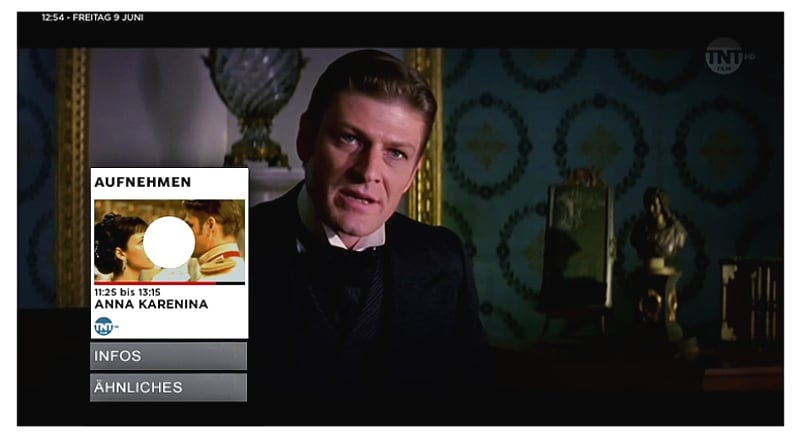 Giga TV - Nahrávání pořadů