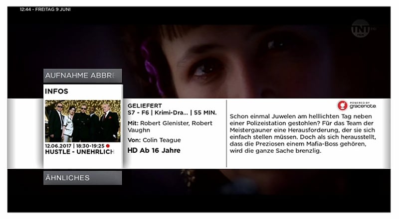 Giga TV - Nahrávání pořadů