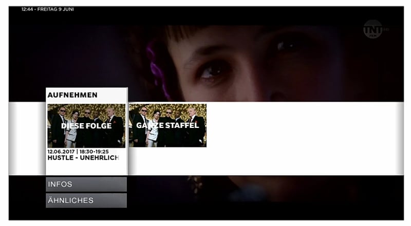 Giga TV - Nahrávání pořadů