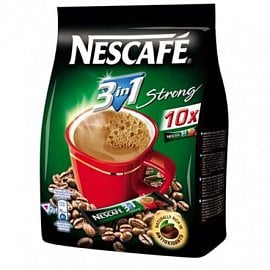 Nejvíce rozpustné kávy v jedné porci obsahuje Nescafé Strong 3in1, a to 2,5 gramu