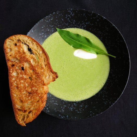 Autor: Pavel Berky Krémová polévka z medvědího česneku