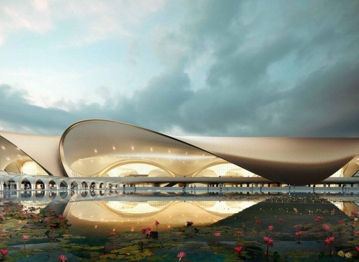 Nové letiště v Bombaji