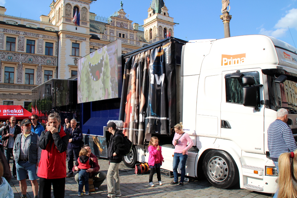Road show Zpráv FTV Prima odstartovala 2. května v Pardubicích