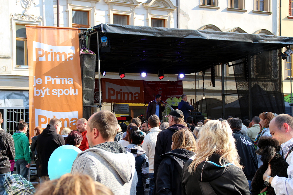 Road show Zpráv FTV Prima odstartovala 2. května v Pardubicích