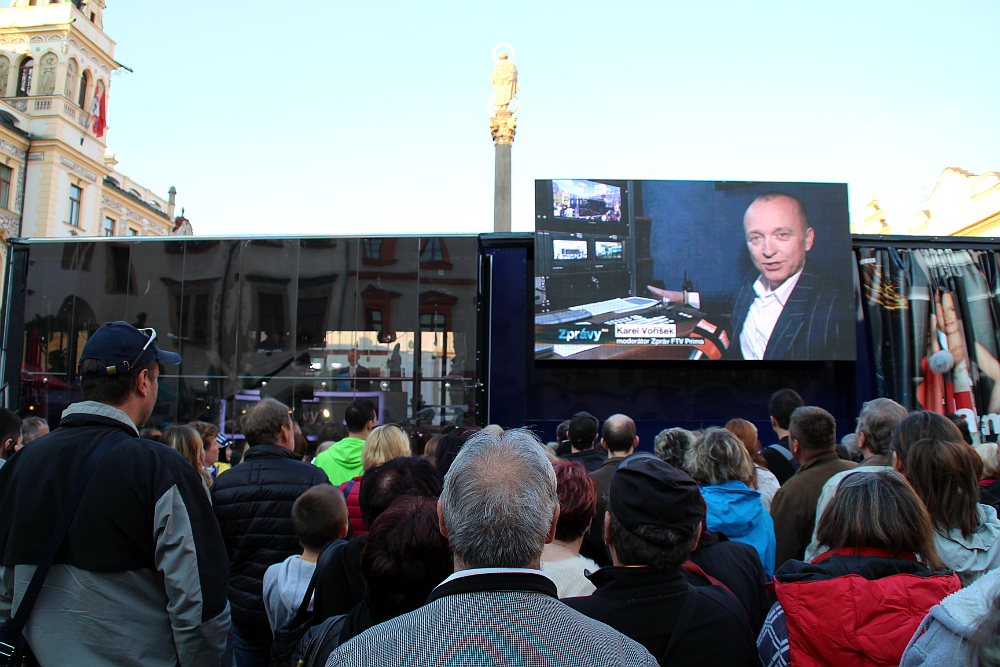 Road show Zpráv FTV Prima odstartovala 2. května v Pardubicích