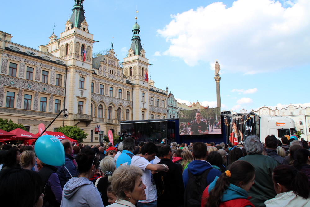 Road show Zpráv FTV Prima odstartovala 2. května v Pardubicích