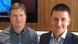 Vývoj Microsoft Dynamics CRM v Praze, Martin Košťál vlevo.