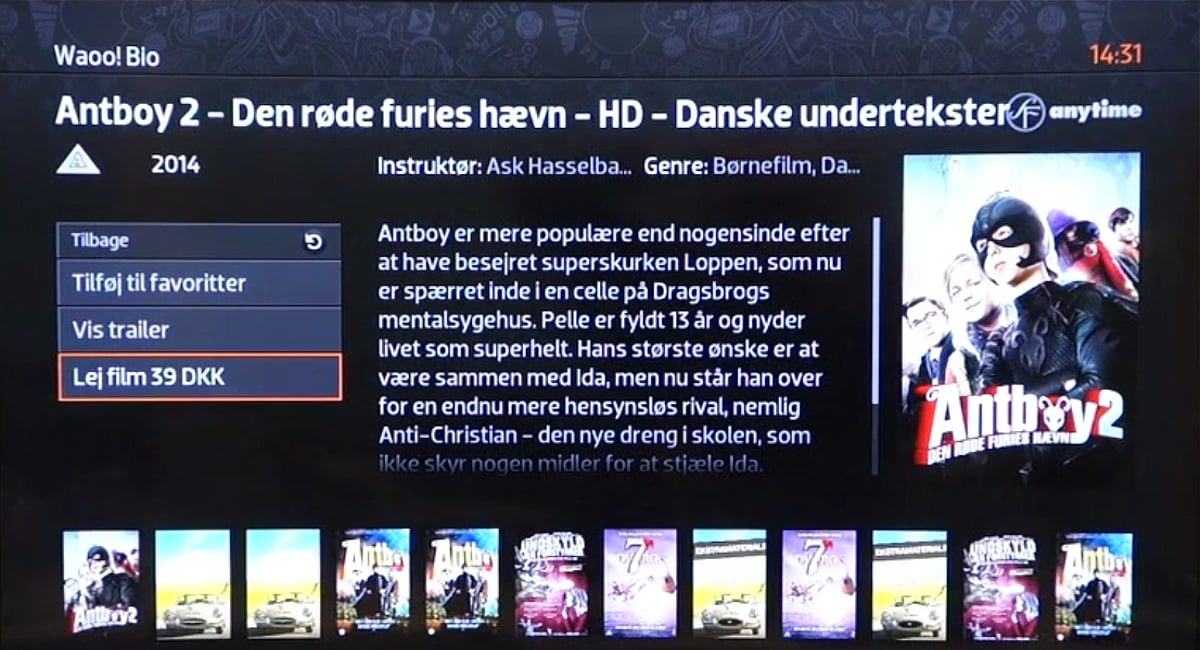 Waoo Bio a TV on Demand