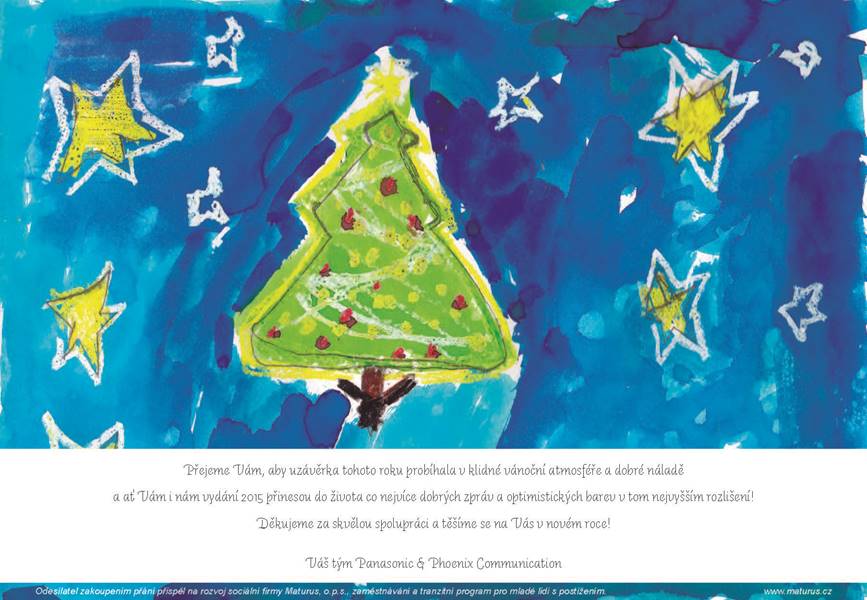 PF 2015 - novoročenky, které dorazily do redakce DigiZone.cz