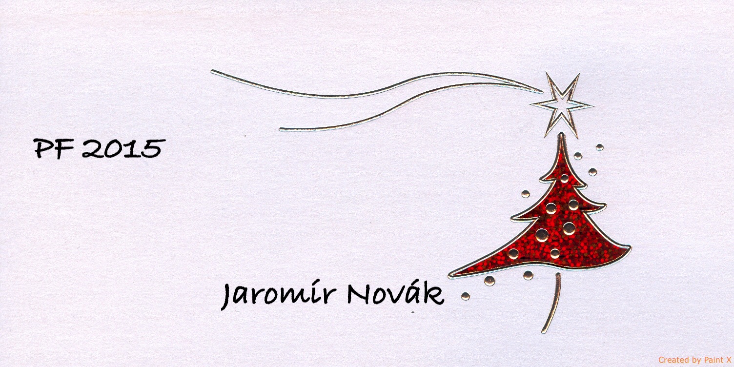 PF 2015 - novoročenky, které dorazily do redakce DigiZone.cz