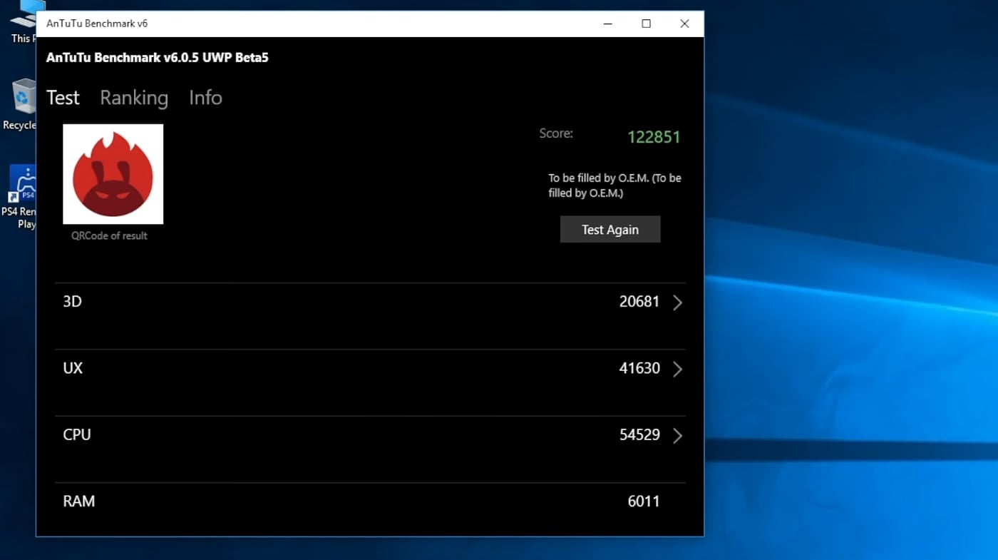 AK1 - Prostředí OS + AnTuTu benchmark