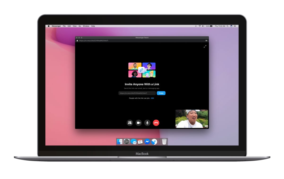Facebook spouští skupinové videokonference Messenger Rooms