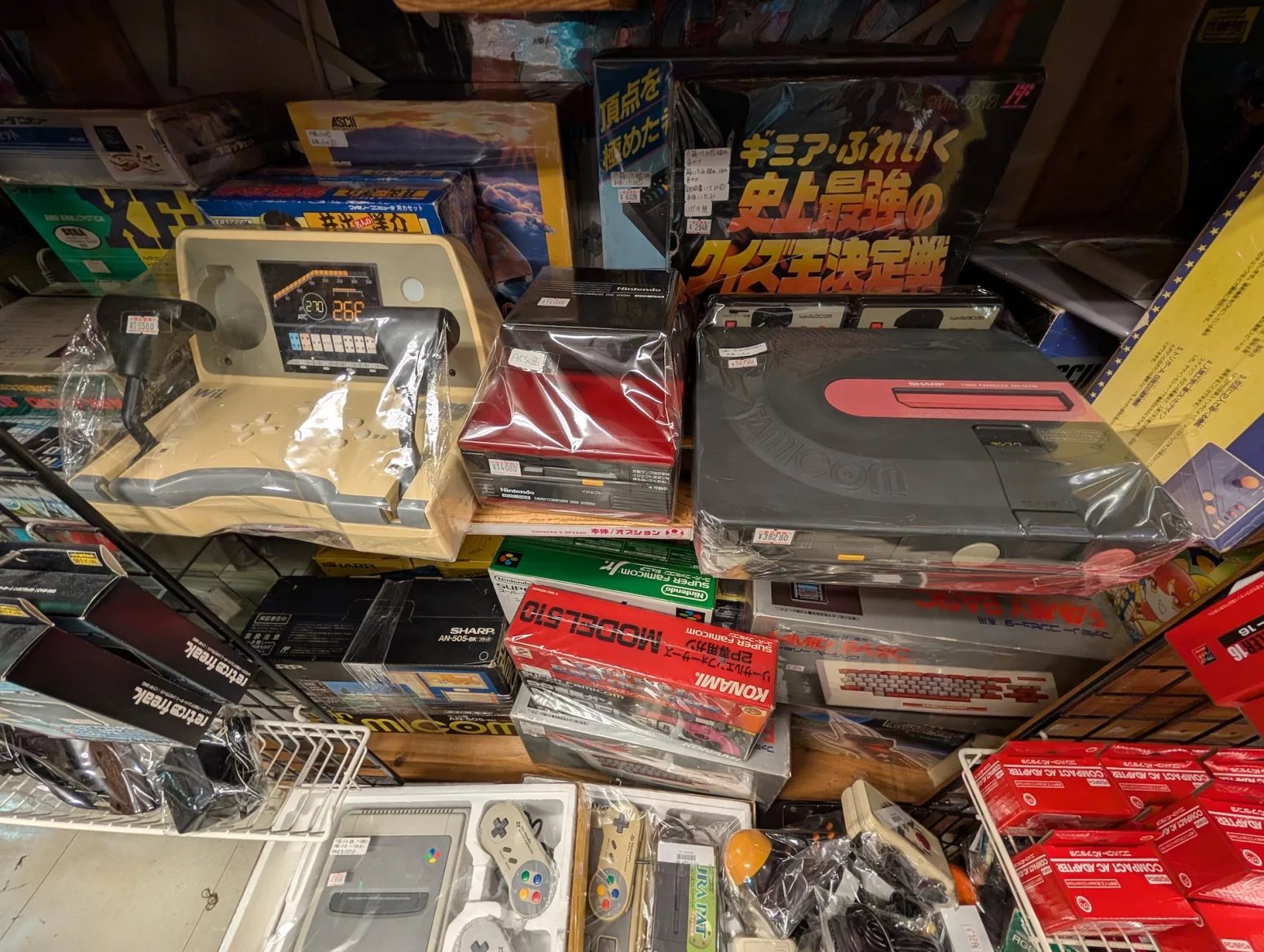 Obchod s retro hrami Super Potato, Tokio Akihabara