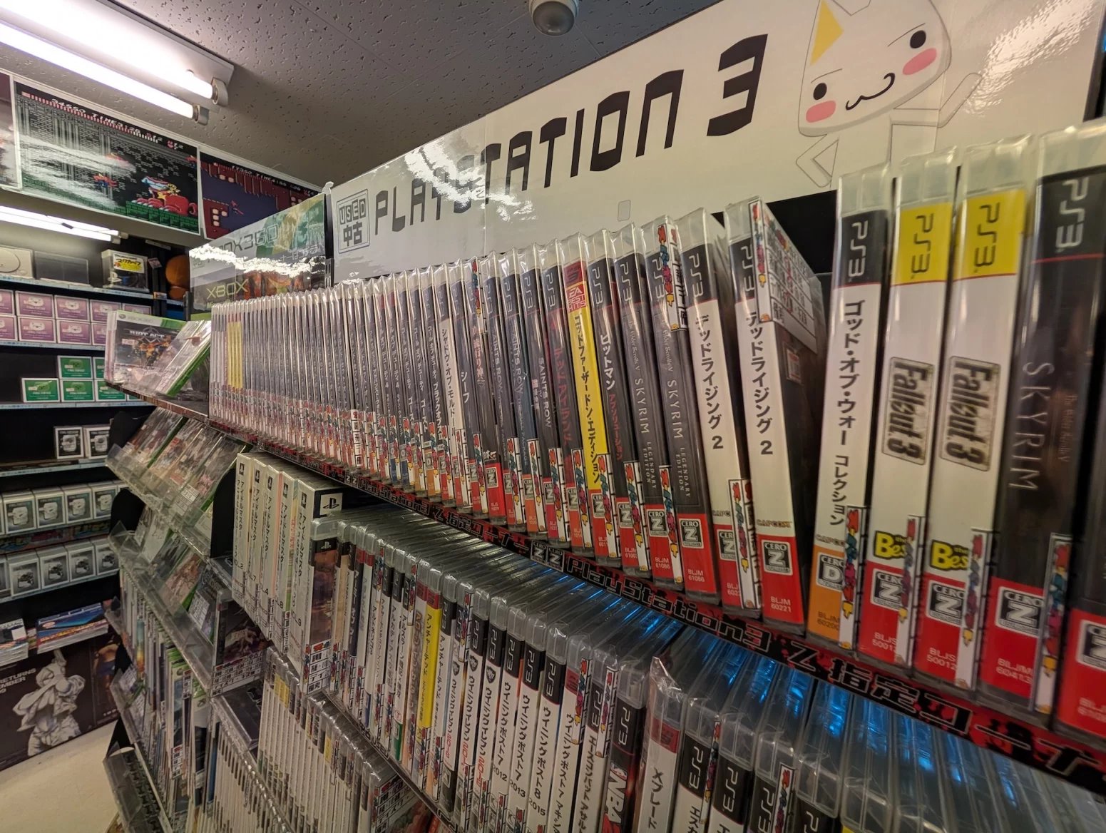 Obchod s retro hrami Super Potato, Tokio Akihabara