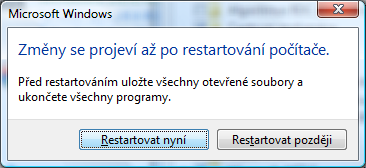 Zapnout nebo vypnout funkce systému Windows