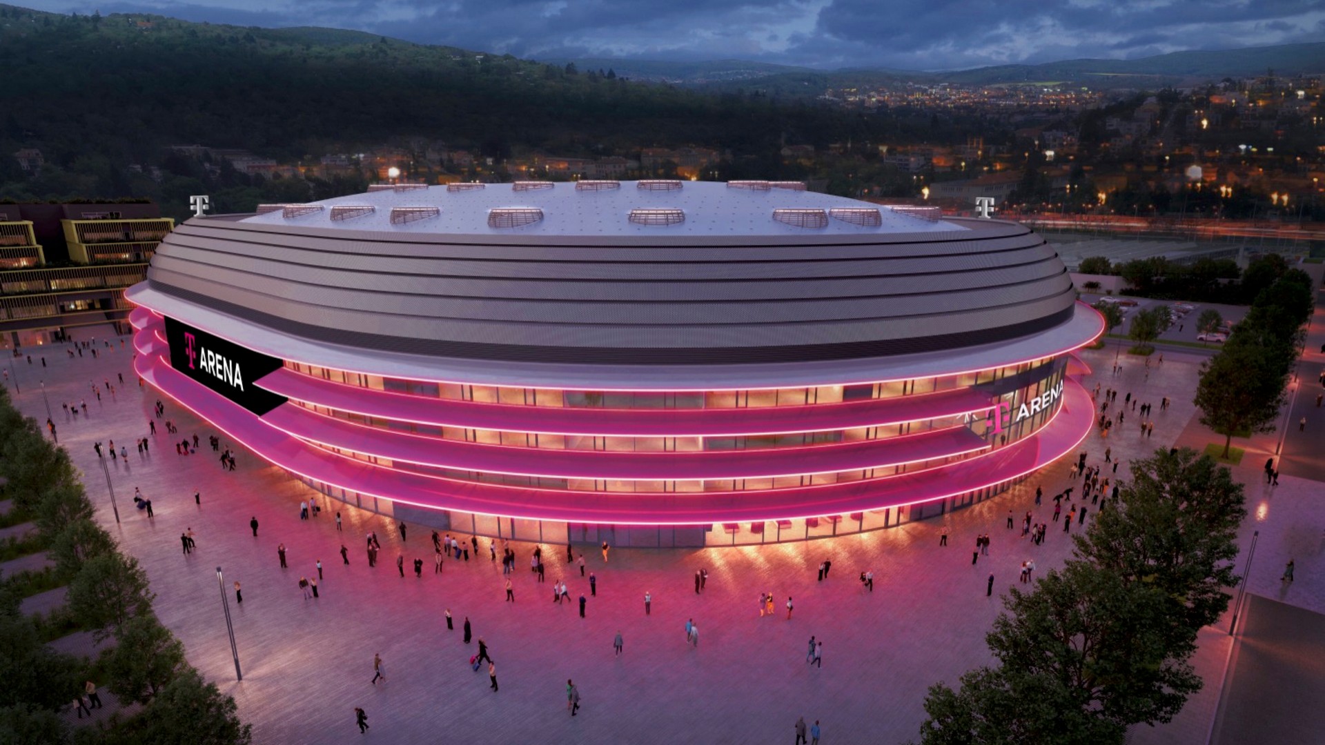 Finální podoba T-Mobile ARENA
