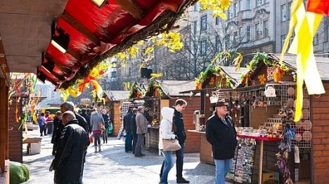 Náhledový obrázek - Velikonoční trhy v centru Prahy hledají inspiraci ve folkloru