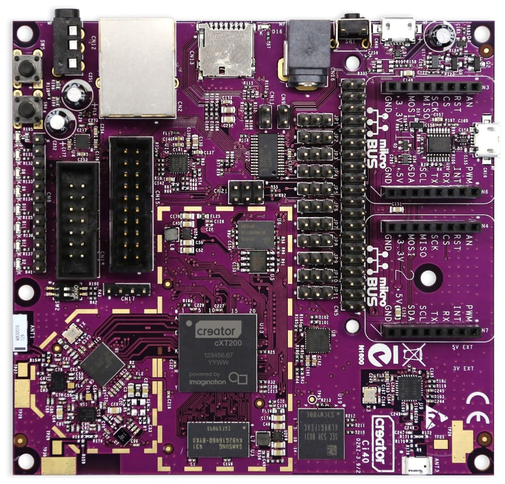 Spíš vývojová deska zaměřující se na internet věcí. Zaujme dobrou a energeticky nenáročnou konektivitou a spoustou pinů. Cena: 85 dolarů.