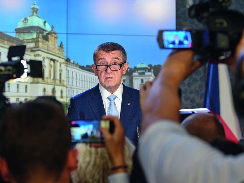  Andrej Babiš se vyjadřuje ke kauze údajného únosu svého syna na Krym