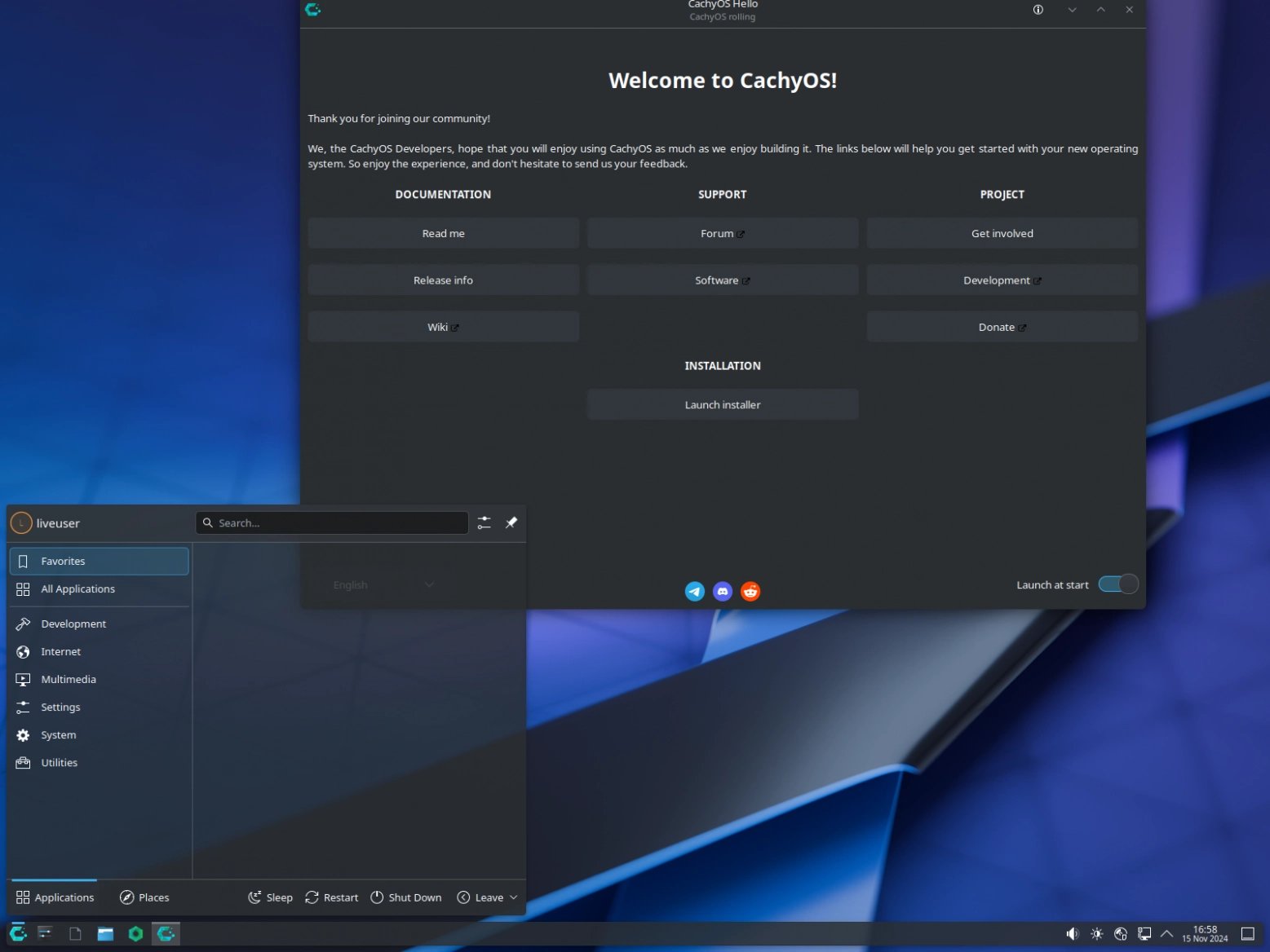 CachyOS 241110