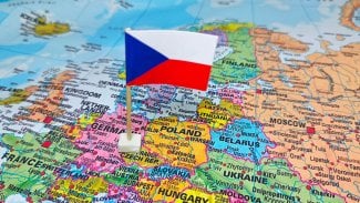 Česko, Evropa, mapa