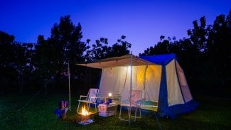 Kempování v přírodě