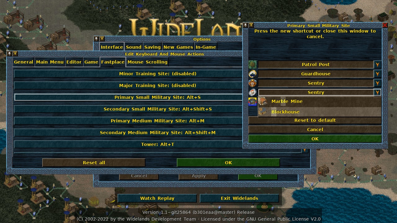 Widelands 1.1