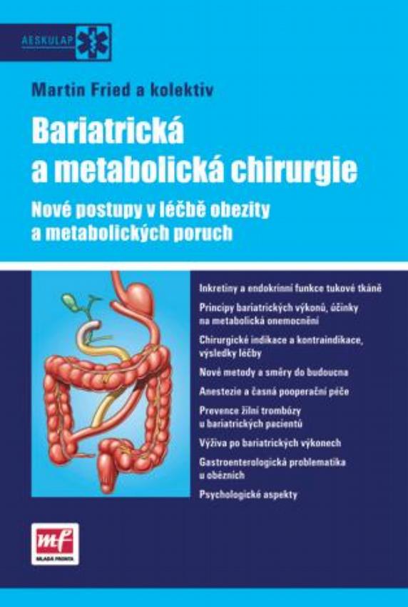 Bariatrická a metabolická chirurgie.
Nové postupy v léčbě obezity a metabolických poruch
Martin Fried a kol.