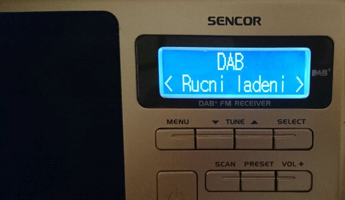 Sencor SRD6400 - menu