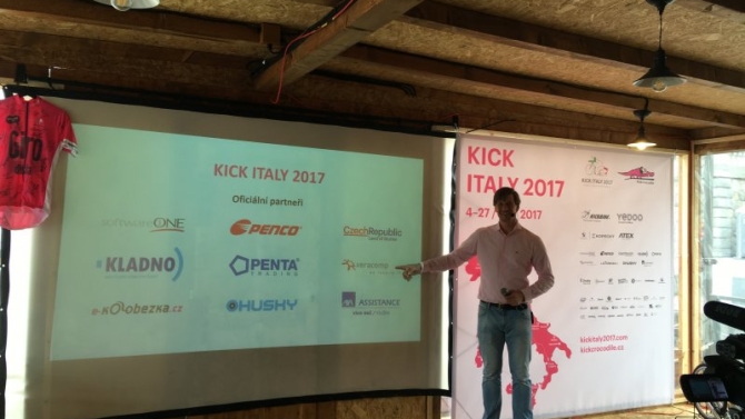 Veracomp podpořil projekt Kick Italy 2017