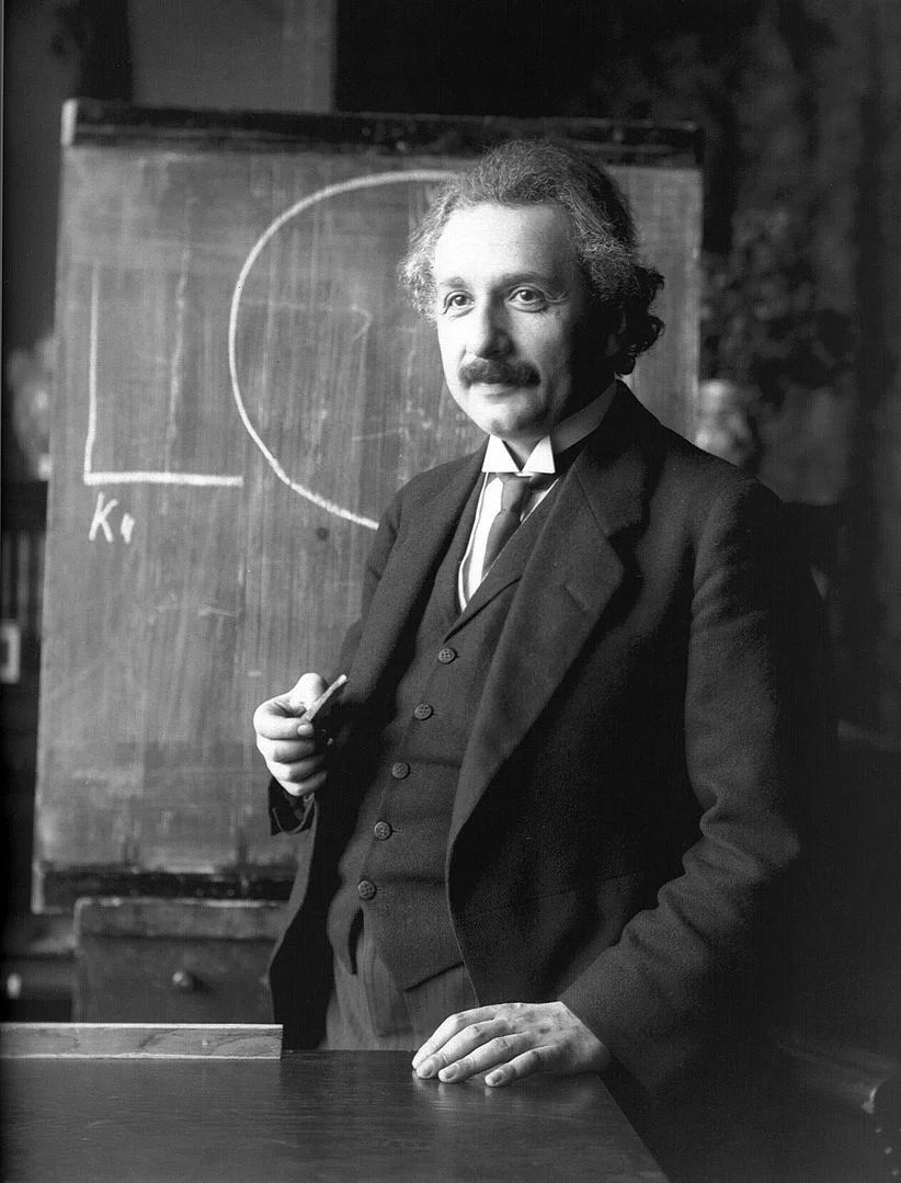 Albert Einstein v roce 1921