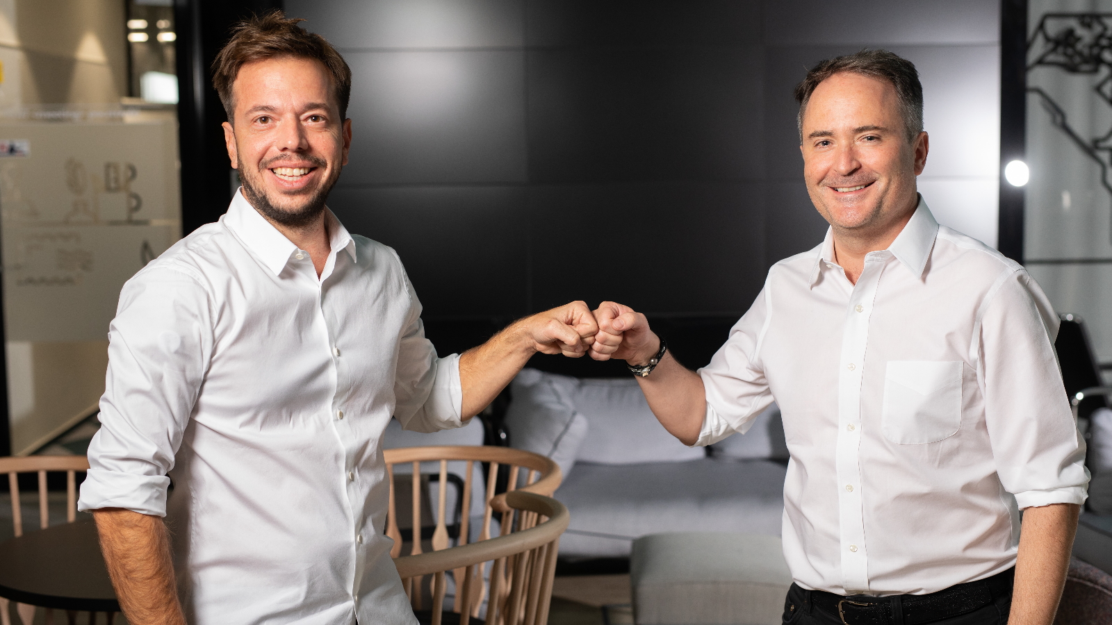 Jakub Havrlant (Mall Group) a François Nuyts (Allegro)