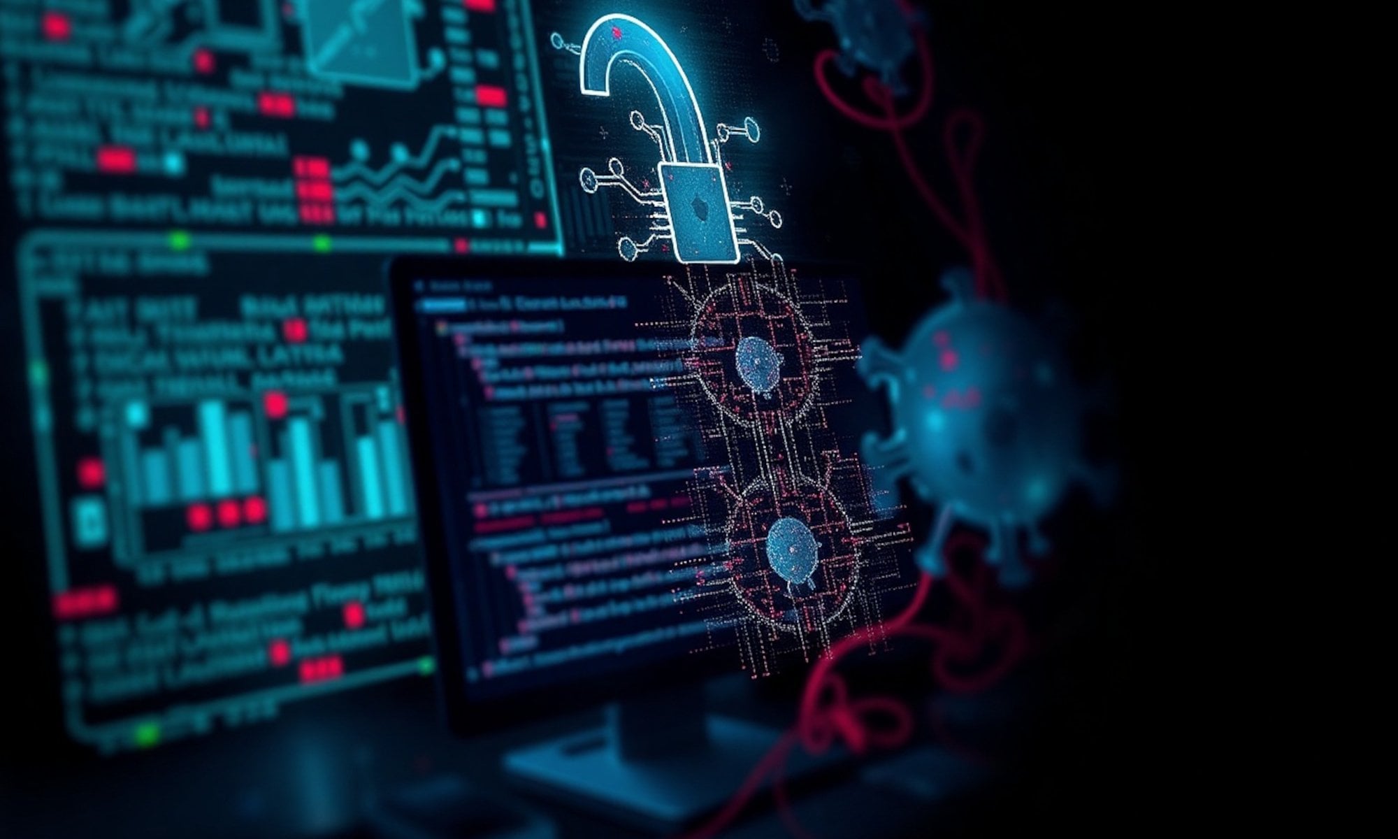 Malware útočí na počítač