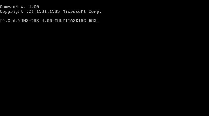 MS-DOS 4.0