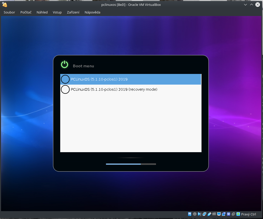PCLinuxOS 2019.06 MATE - instalace