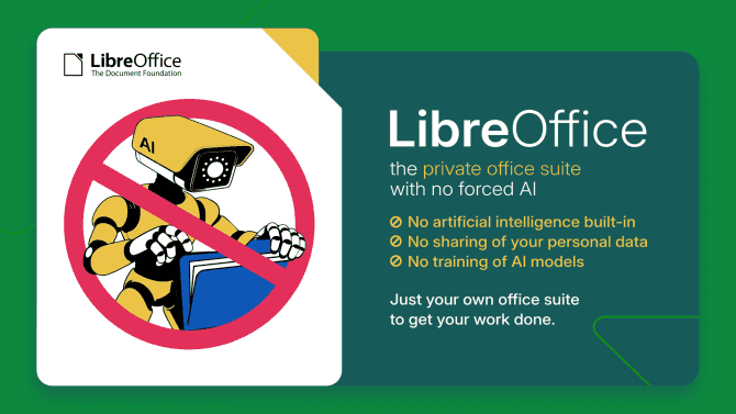 LibreOffice bez AI