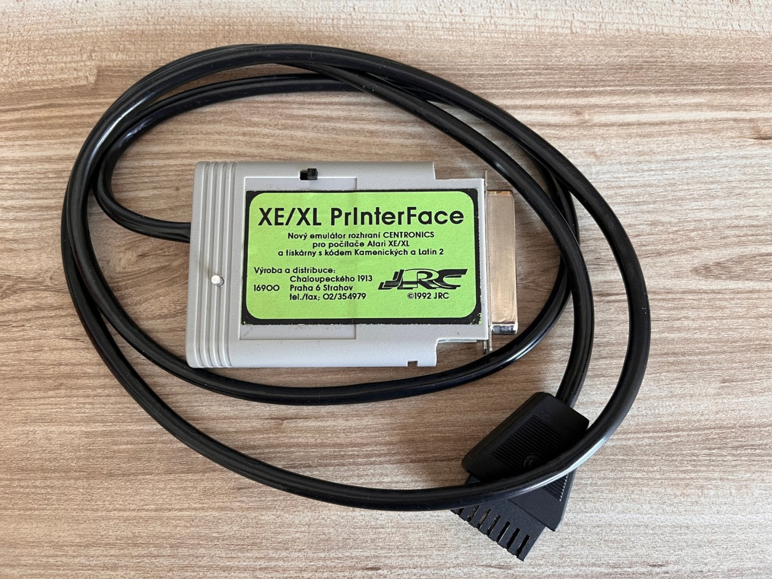 Interface pro tiskárny Centronics.