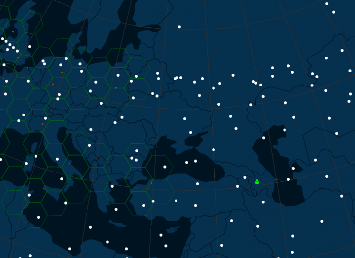 Starlink satellite tracker