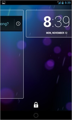 Lock Screen widgets